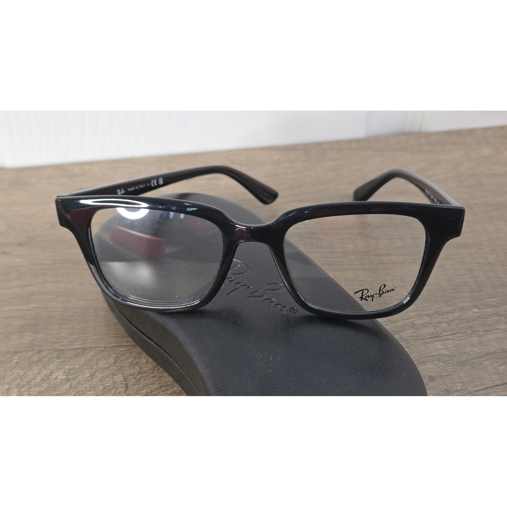 Ray-Ban RB 4323-V 2000 Black Square Eyeglasses Frames